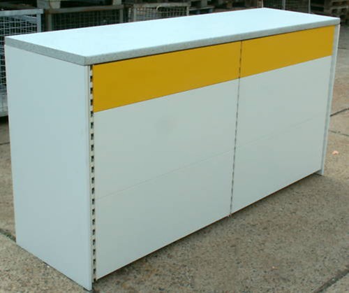 Tegometall tresen theke - tegometall, 3m