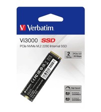 Verbatim 2TB SSD Vi3000 PCIe NVMe M.2 2280 Interne