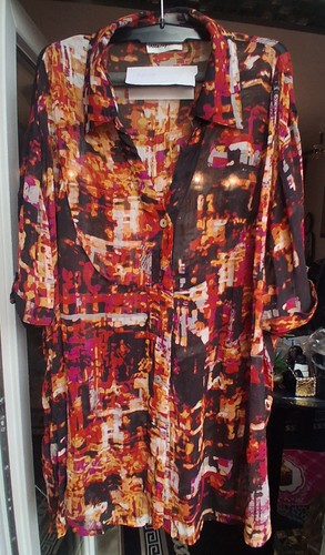 Ulla popken bluse mehrfarbig - popken,
