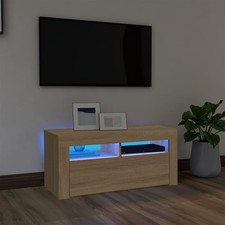 TV Schrank mit LED Lowboard