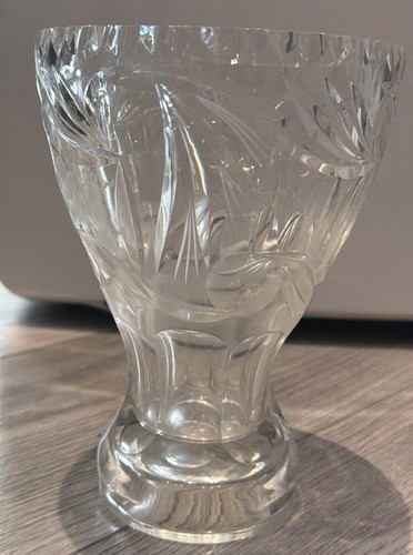 Kristallvase blumenvase mit - kristallvase,