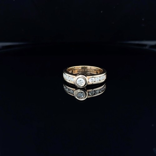 585 gelbgold brillant - 585,