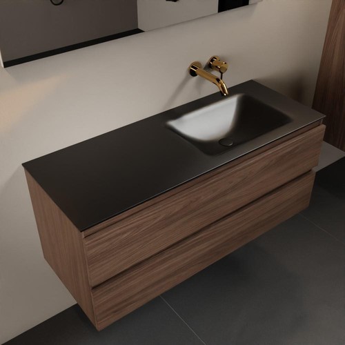 Corian waschtisch set schwarz - corian,