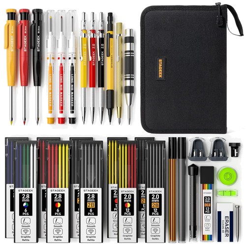 Zimmermannsbleistift set - set, 34