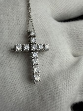 750 18K Weißgoldkette Collier