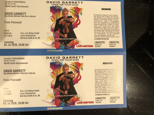 David garrett millennium - garrett,