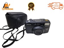 Pentax Espio 140 35mm Point & Shoot Filmkamera Schwarz – Vintage Analog