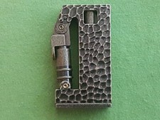 Benzinfeuerzeug Sturmfeuerzeug Quetschzünder Liftarm hammerschlag bronze neu top