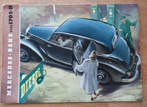 Oldtimer werbung prospekt - prospekt, /