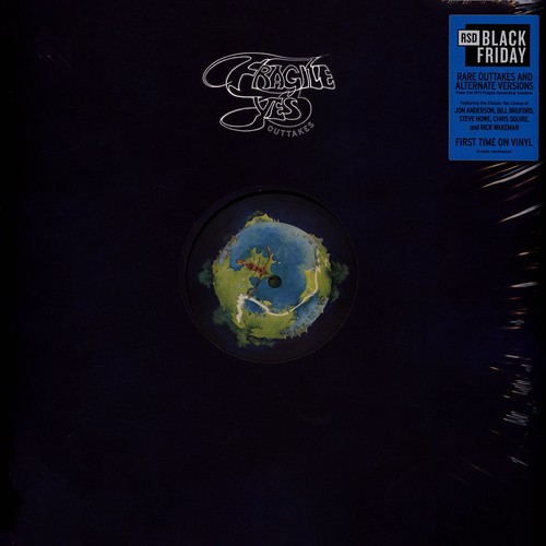 Yes fragile outtakes - -, black