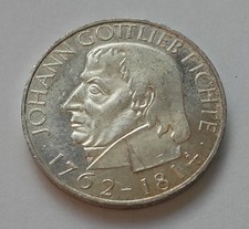5 DM Deutsche Mark 1964 Johann Gottlieb Fichte (3)
