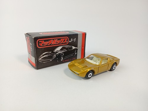 Matchbox lamborghini miura - j1,