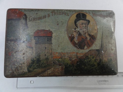 Alte zigarettendose blech - 1,