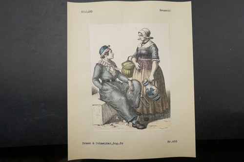 Bildtafel tracht kostüm - tracht, alt