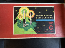 DDR Lichterkette mit 16 Kerzen Vintage