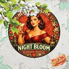 AVERNA Aluminum Circular Sign