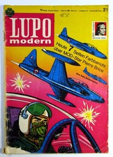 Lupo Modern Comic-Heft # 21 von 1965 mit Mittelposter Kauka Verlag Zustand 3
