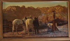 Oil painting Julius Paul