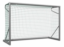 Fußballtor Aluminium BK Senior P-Modell 300x200 mit 4mm Grün Tornetze Jugendtore