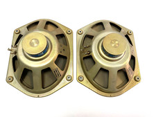2x SABA 5898.550.002 5 Ohm Fullrange Speaker