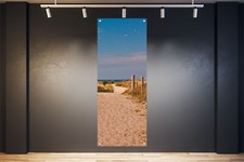 WANDBILDER POSTER BILDER XXL 60x160 MEER STRAND DÜNEN SAND NATUR INNEN AUSSEN