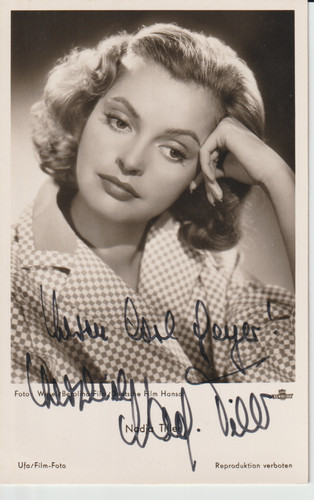 Nadja tiller orig sign - tiller,,
