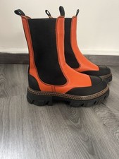 Gannì Combat Boot Damen Rot