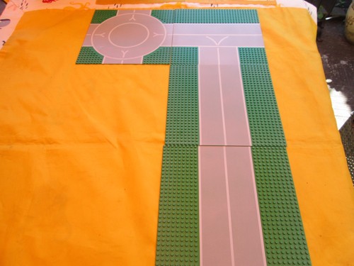 Lego 4 stück grundplatten - lego,
