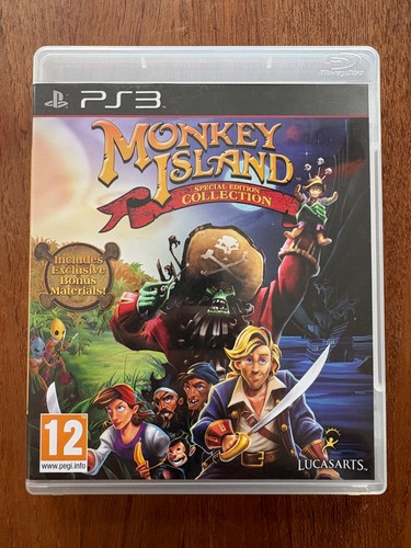 Playstation monkey island - playstation,