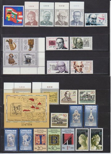 Ddr 3221 3294 briefmarken - 3221-3294:,