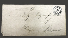Vorphilatelie Deutschland von ALLENDORF 18. 2. 1842 nach Lichtenau /959