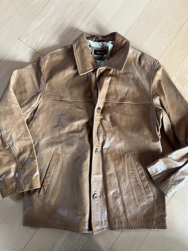 Trapper echtlederjacke braun - trapper,
