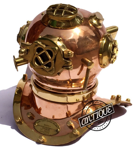 Antiker repro tauchhelm - antiker,