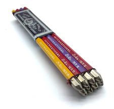 Alte H.C. Kurz No.2 International, Horse pencil Co. - 12 Stück Bleistift antik