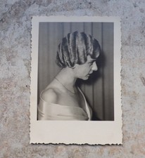Tolles altes Foto Frau Mode