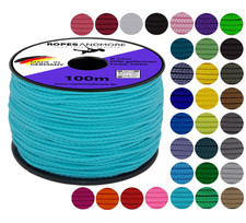 PP Polypropylenseil PPM 1mm 100m Polypropylen Seil Schnur Kordel +30 Farben