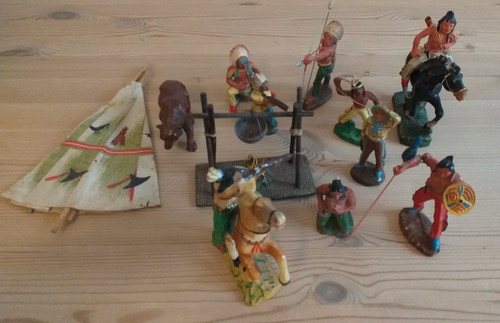 Ddr spielzeug masse figuren - -,