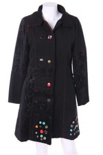 NESLAY Coat Embroideries S black