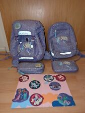 Beckmann Schulranzen Rücksack Schultasche mit Mäppchen kletties Regenschutz 