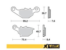 BREMSBELÄGE KH230 SINTER FÜR