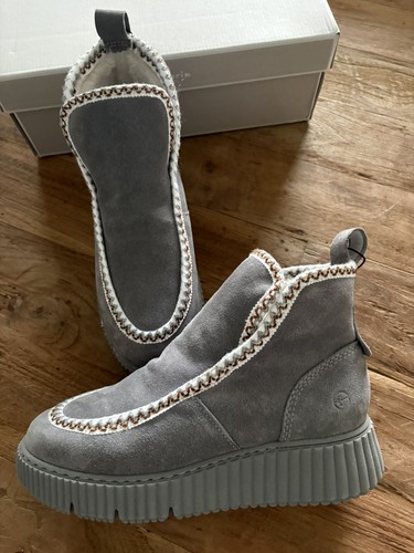 Graue tamaris wildleder - graue,