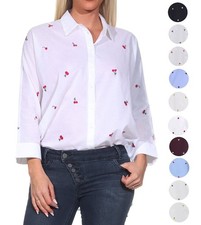 Only Damen Bluse Langarm