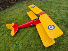 Flugzeugmodell Doppeldecker Tiger Moth 1,86m (Toni Clark Modell)