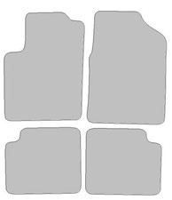 Fußmatten-Set für Ford Ka