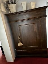 Bauernschrank Wandschrank Vorratsschrank Barock Kleider Garderobe Massiv