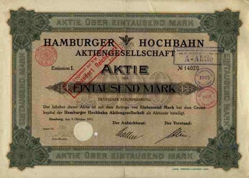 Hamburger hochbahn 1911 - hamburger,