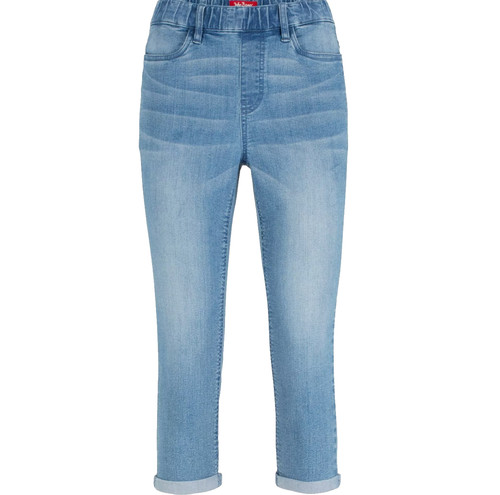 Damen gummizug jeans - jeans, capri