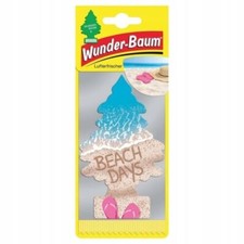 WUNDERBAUM BEACH DAYS Das Original Duftbaum,Lufterfrischer,Autoduft,Duft,Aroma