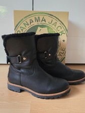 PANAMA JACK Damen Stiefelette mit Lammfell Gr. 38 mit Karton
