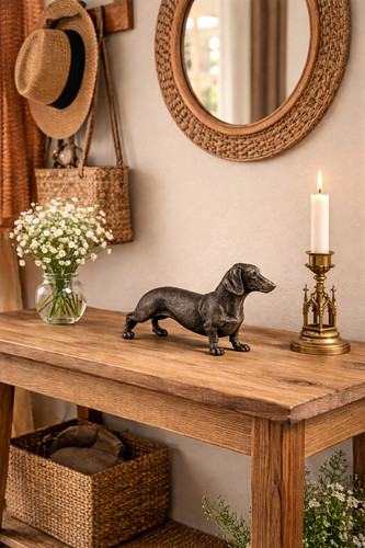 Kaltguss bronze dackel hund - kaltguss,